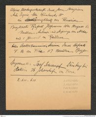 k.k. naturhistorisches Hofmuseum, Intendanzakten 1885-1896 (Hauer), Aktenzahl Z.625/1890, Seite 1
